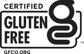 Certified Gluten Free.